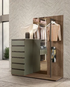 Secondo dettaglio della cabina armadio C01